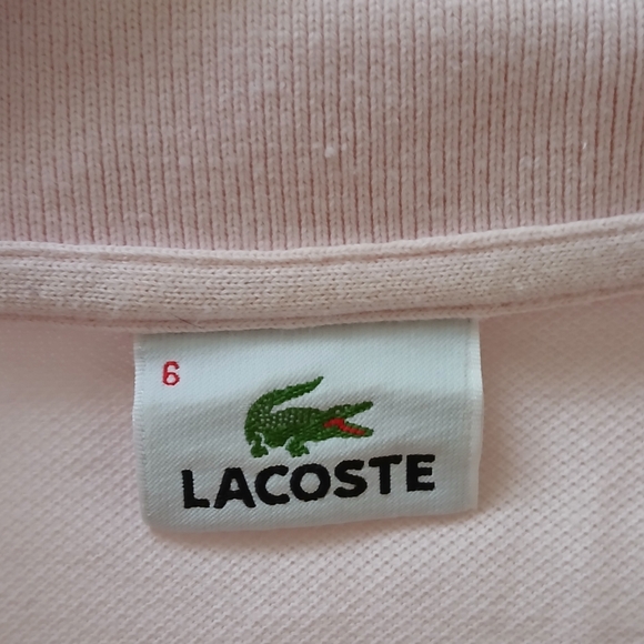 Lacoste Men's Pink Polo Shirt - Picture 6 of 7